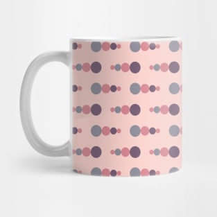 Retro Pink Purple Funky Style Modern Pattern Mug